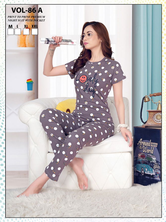 Summer Special Vol 86 A Printed Night Suits Catalog
